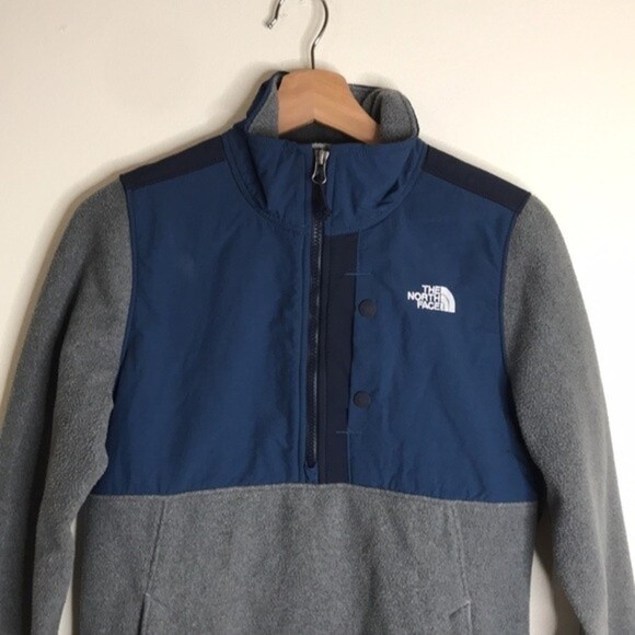 The North face ladies fleece half zip pullover sweater jacket size small - Picture 3 of 13